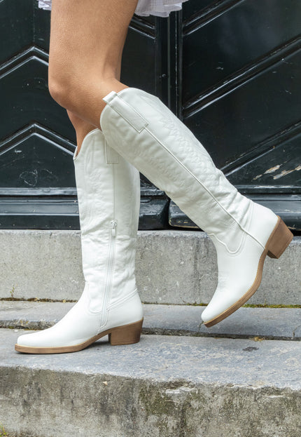 Famous Online Store Cowboy laars Valerie wit MAAT 36-37