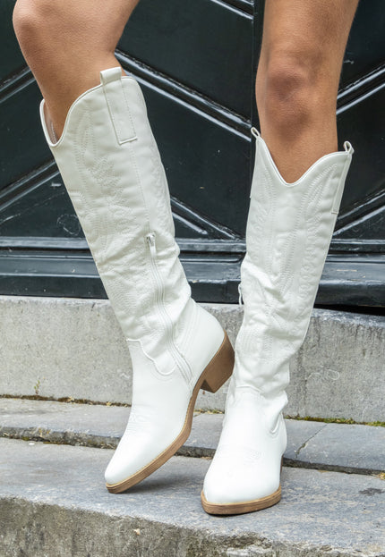 Famous Online Store Cowboy laars Valerie wit MAAT 36-37