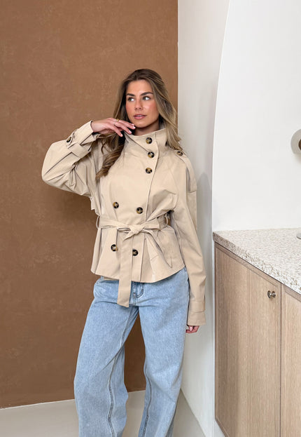 Famous Online Store Demi trenchcoat beige
