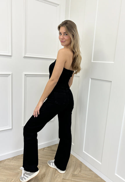 Famous Online Store Denim jumpsuit May zwart