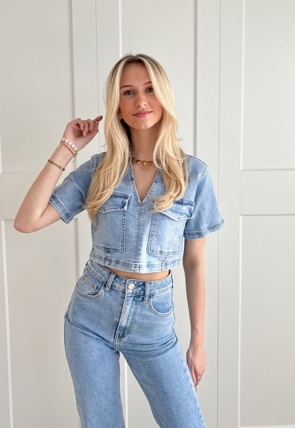 Famous Online Store Denim top Maya