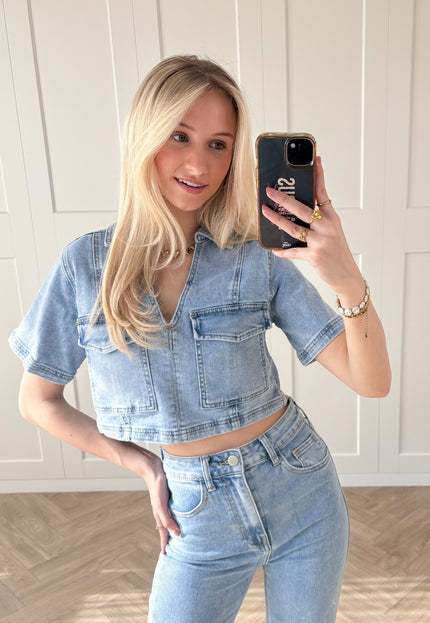Famous Online Store Denim top Maya