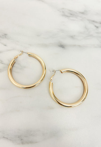 Famous Online Store Earring  Hoops goud