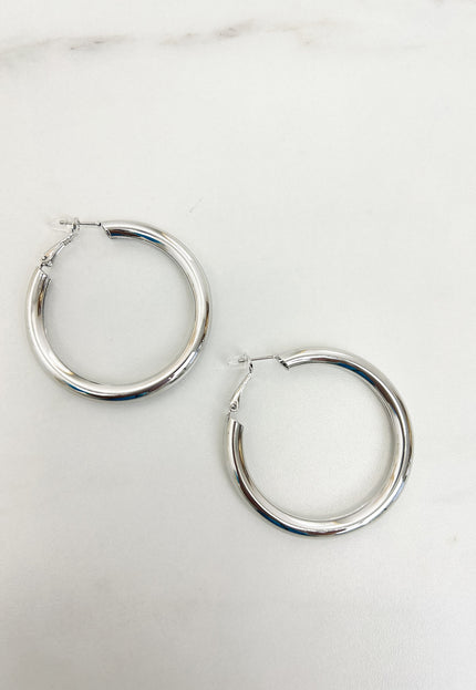 Famous Online Store Earrings Hoops Zilver