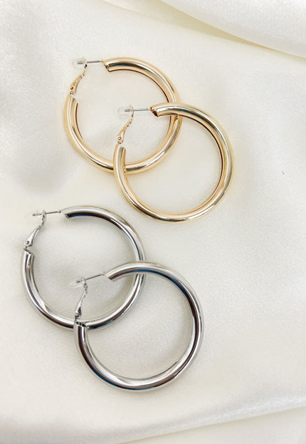 Famous Online Store Earrings Hoops Zilver