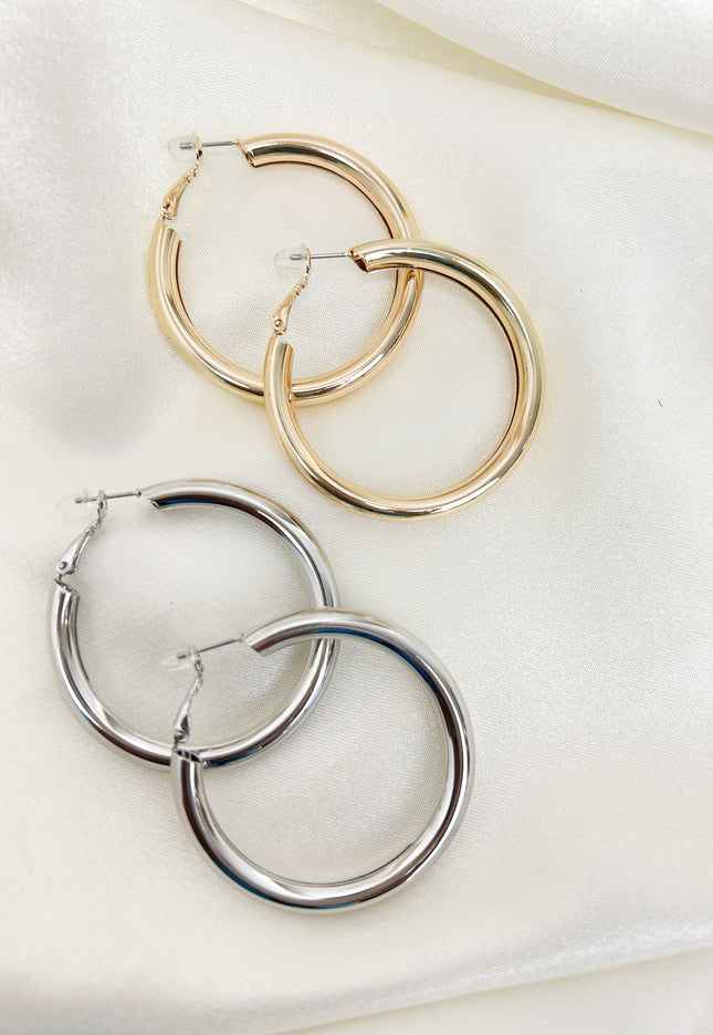 Famous Online Store Earrings Hoops Zilver