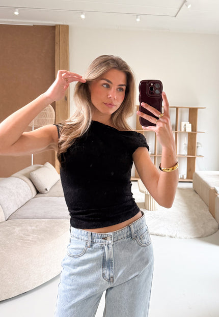 Famous Online Store Eefje top zwart