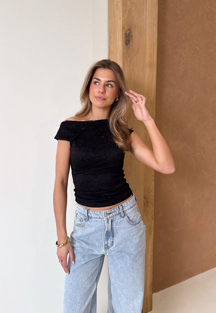 Famous Online Store Eefje top zwart
