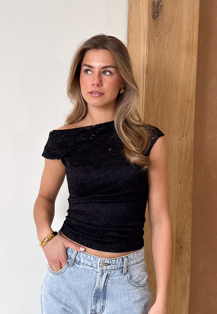 Famous Online Store Eefje top zwart