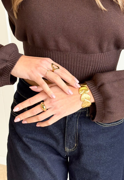 Famous Online Store Embrace armband gold