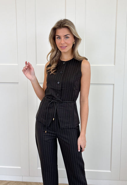 Famous Online Store Gilet Liva zwart