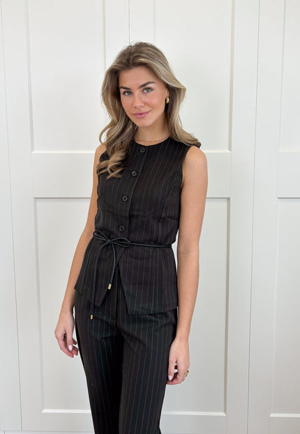Famous Online Store Gilet Liva zwart