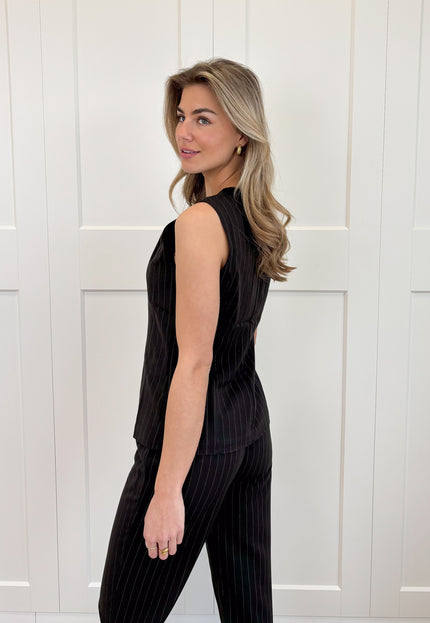 Famous Online Store Gilet Liva zwart