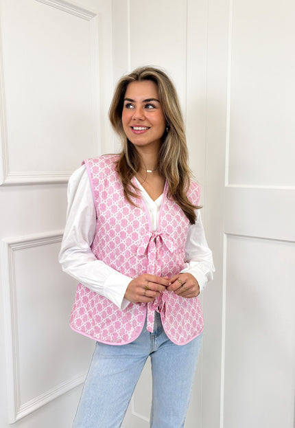 Famous Online Store Gilet Mare roze