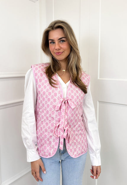 Famous Online Store Gilet Mare roze
