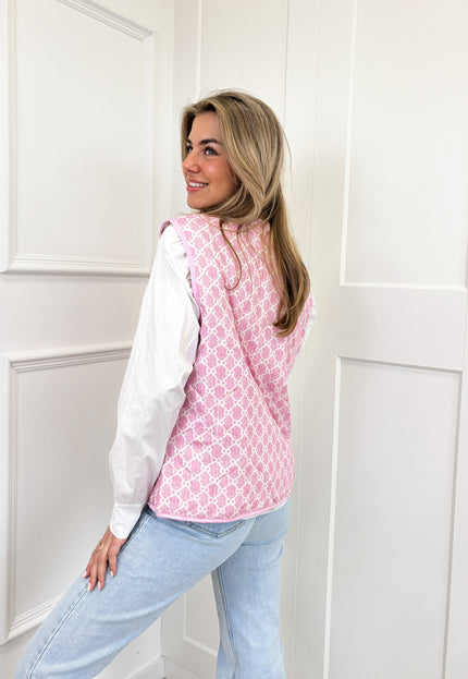 Famous Online Store Gilet Mare roze