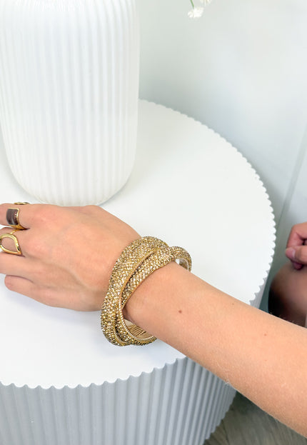 Famous Online Store Glitter and glamour bangle