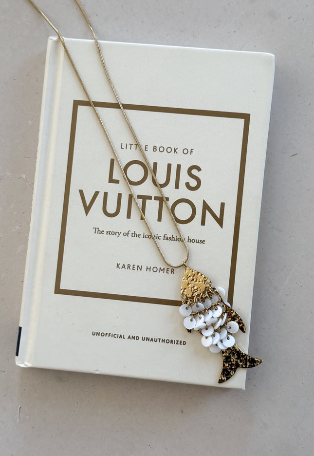 Famous Online Store Golden Fin ketting