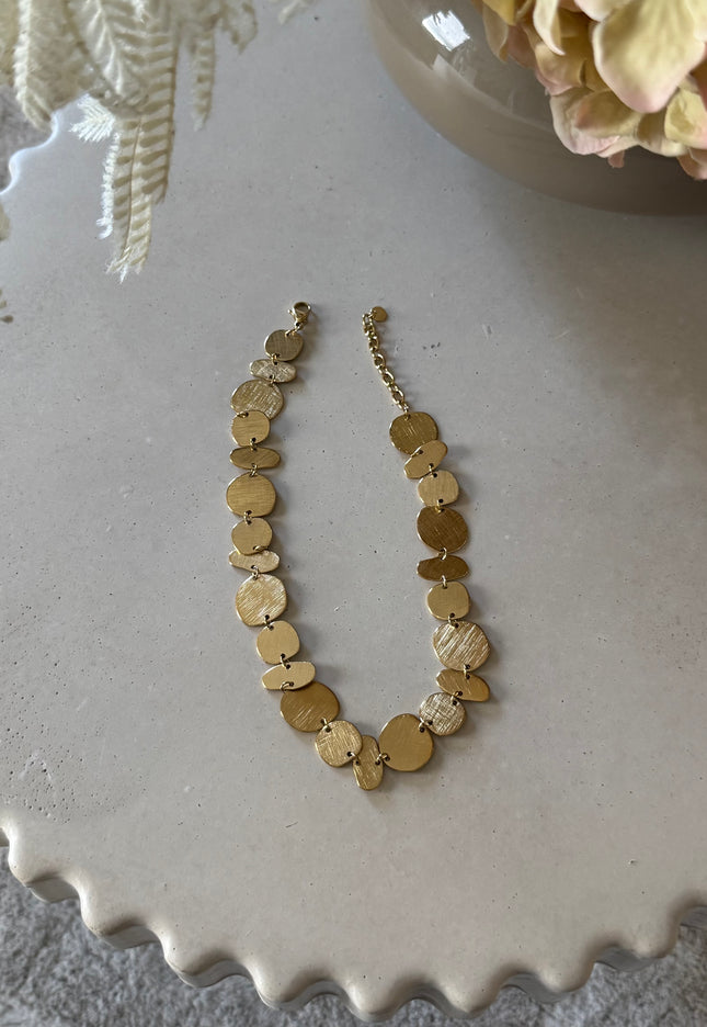 Famous Online Store Golden Pien ketting