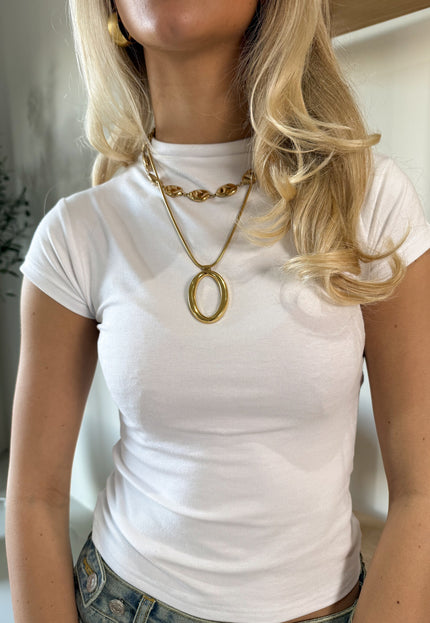Famous Online Store Golden Pulse ketting