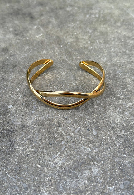 Famous Online Store Golden twist armband