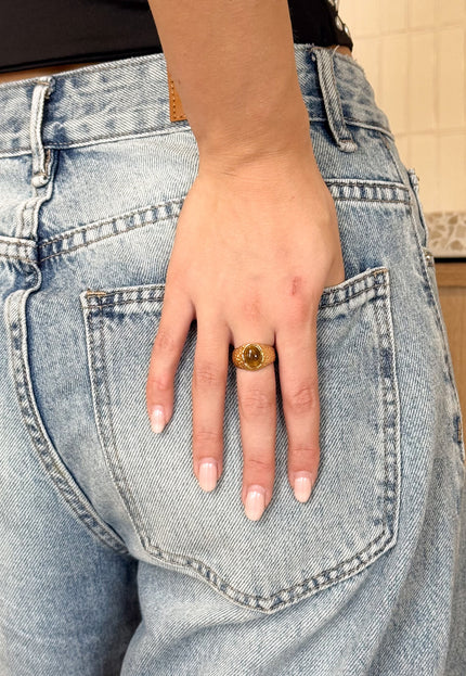 Famous Online Store Gouden Caro ring