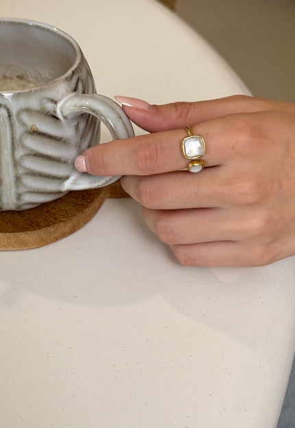 Famous Online Store Gouden Khloe ring