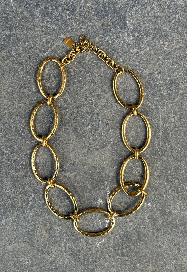 Famous Online Store Goudkleurige cirkel ketting