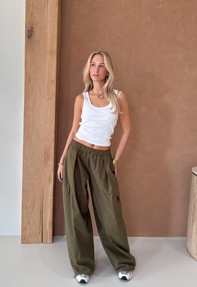 Famous Online Store Green cargo pants