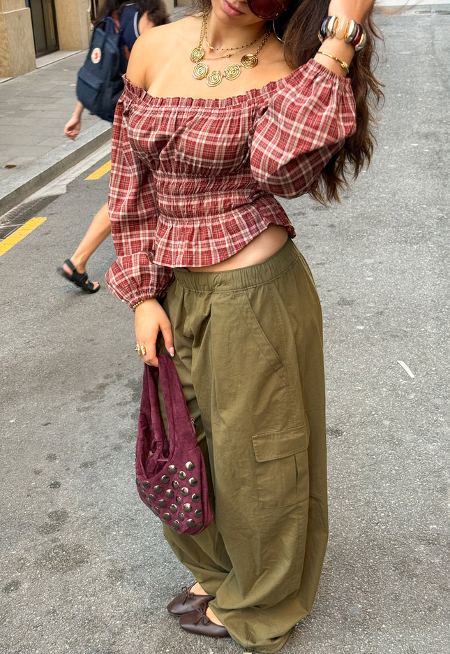 Famous Online Store Green cargo pants