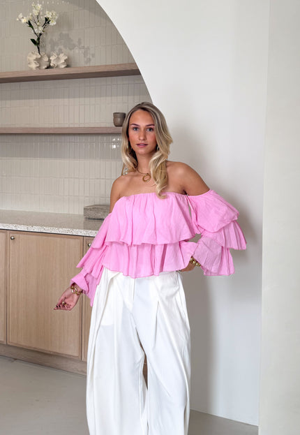 Famous Online Store Jamie top roze