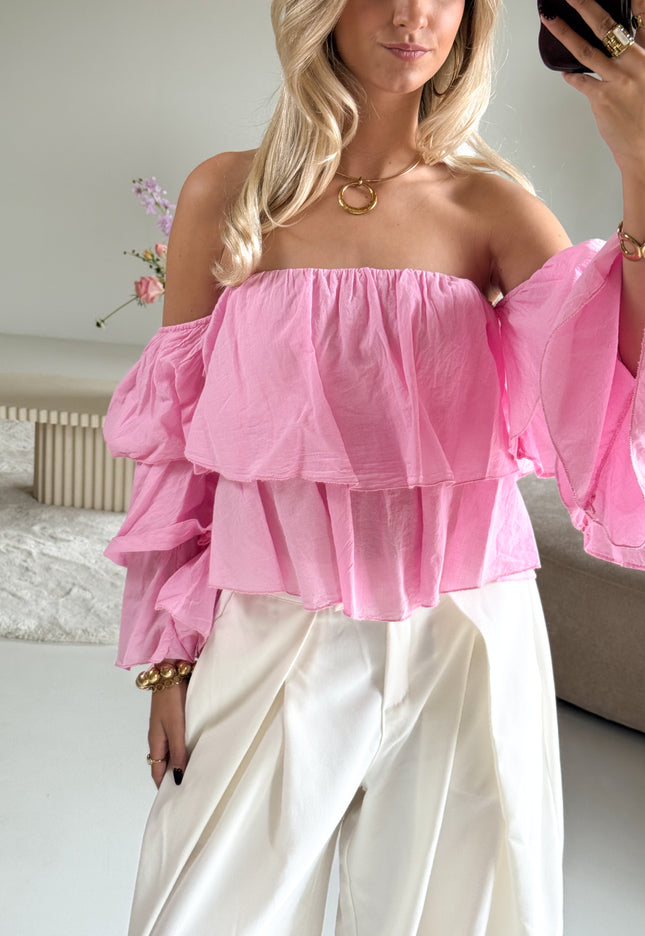 Famous Online Store Jamie top roze