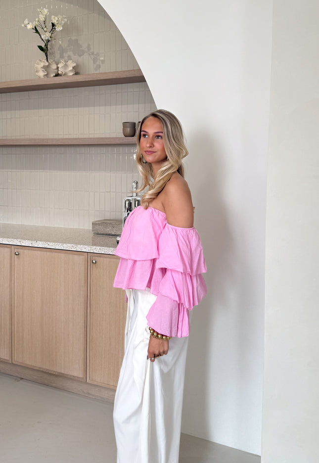 Famous Online Store Jamie top roze