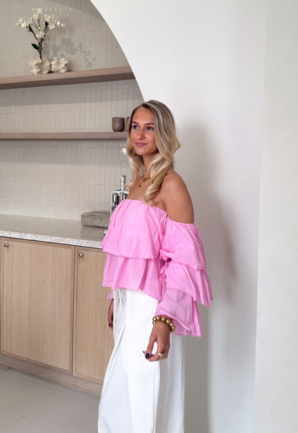 Famous Online Store Jamie top roze