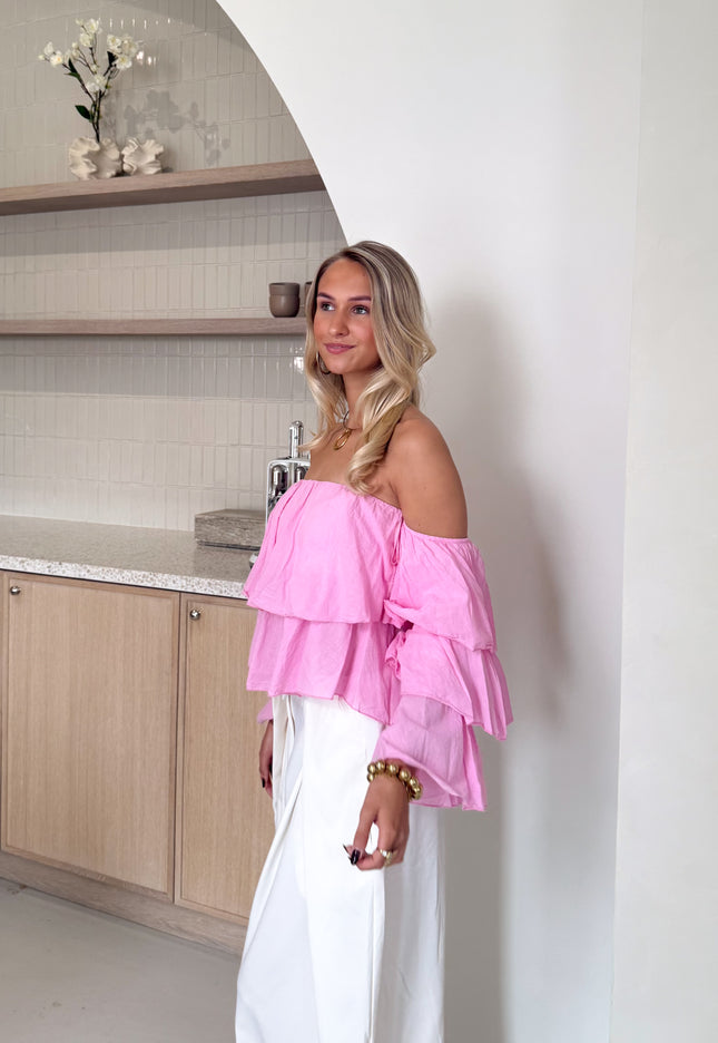 Famous Online Store Jamie top roze