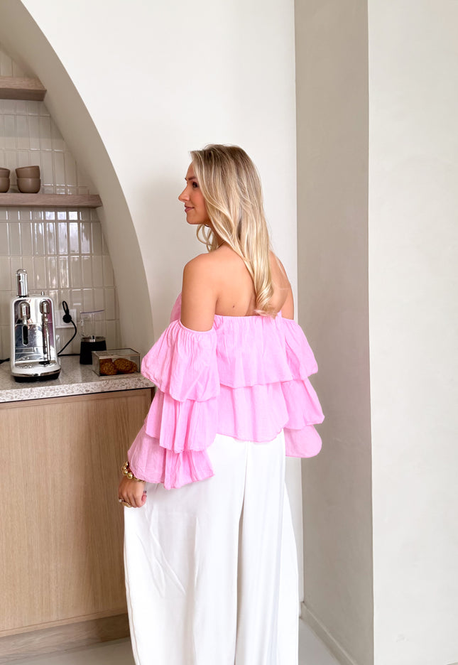 Famous Online Store Jamie top roze