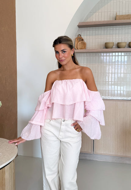 Famous Online Store Jamie top roze