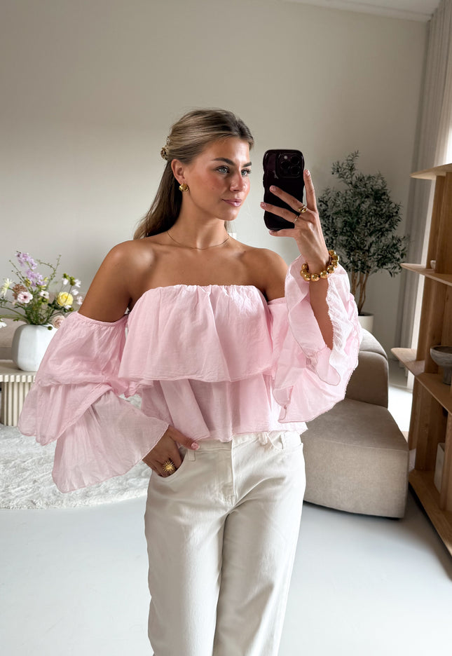 Famous Online Store Jamie top roze