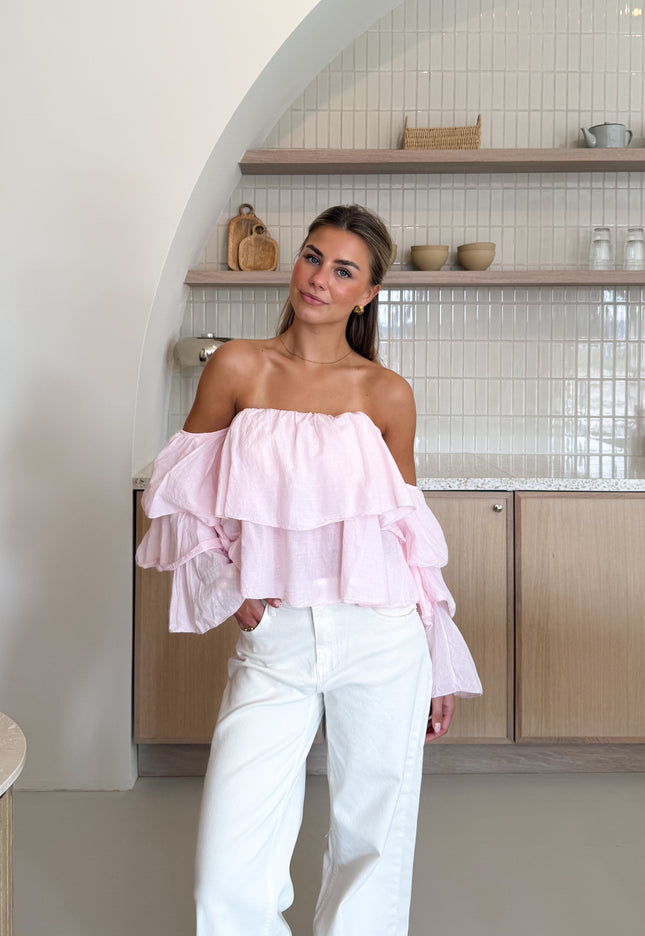 Famous Online Store Jamie top roze
