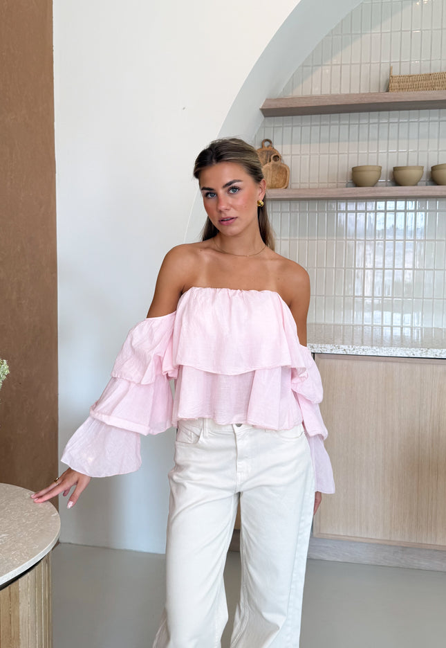 Famous Online Store Jamie top roze