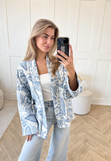 Famous Online Store Jas Bella blauw