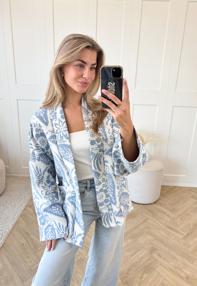 Famous Online Store Jas Bella blauw