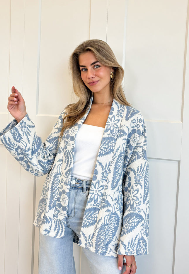 Famous Online Store Jas Bella blauw