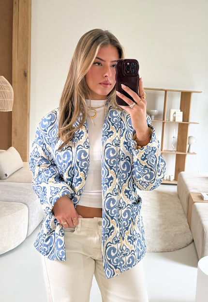 Famous Online Store Jas Doortje blauw