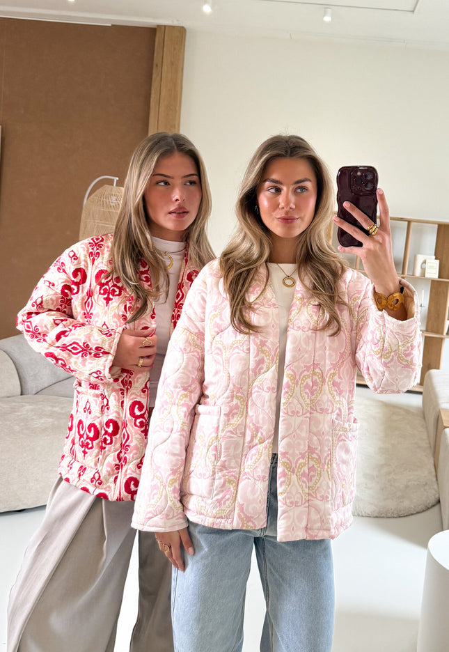 Famous Online Store Jas Doortje lichtroze