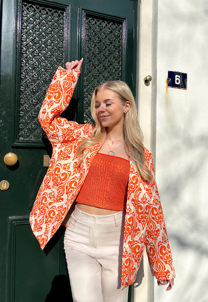 Famous Online Store Jas Doortje oranje