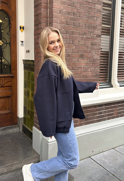 Famous Online Store Jas Ivy donkerblauw
