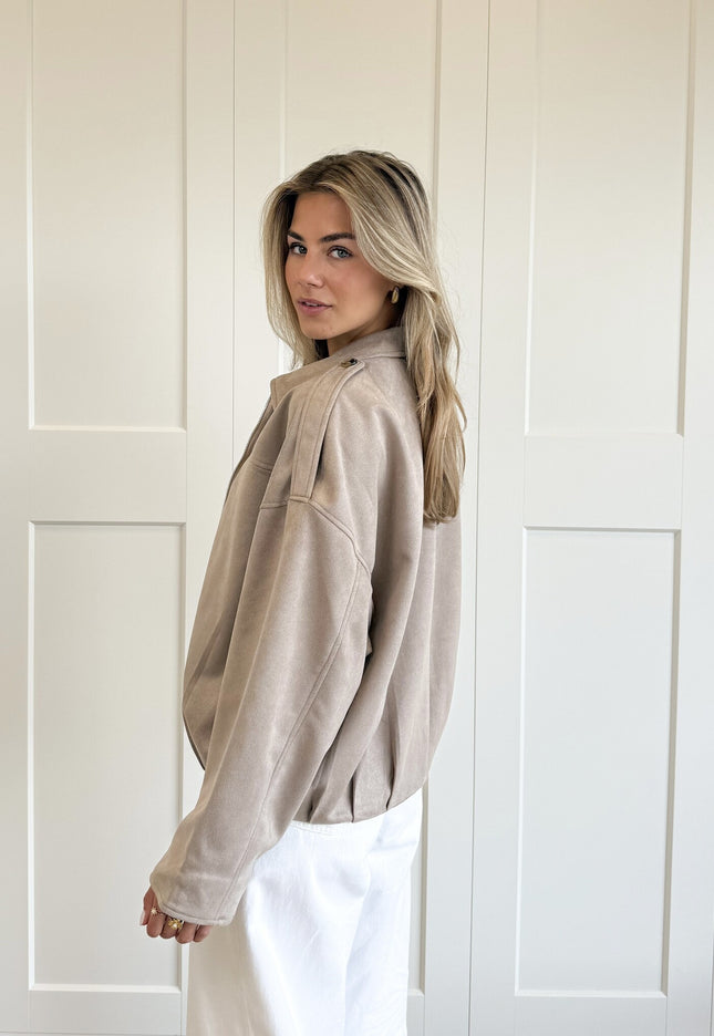Famous Online Store Jas lieke taupe