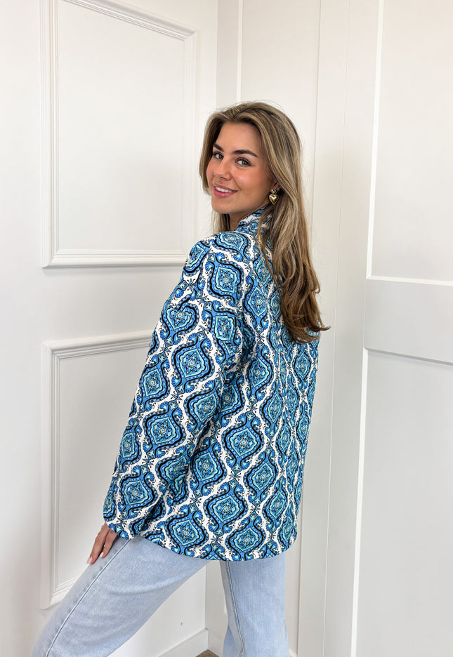 Famous Online Store Jas Naomi blauw