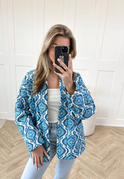 Famous Online Store Jas Naomi blauw